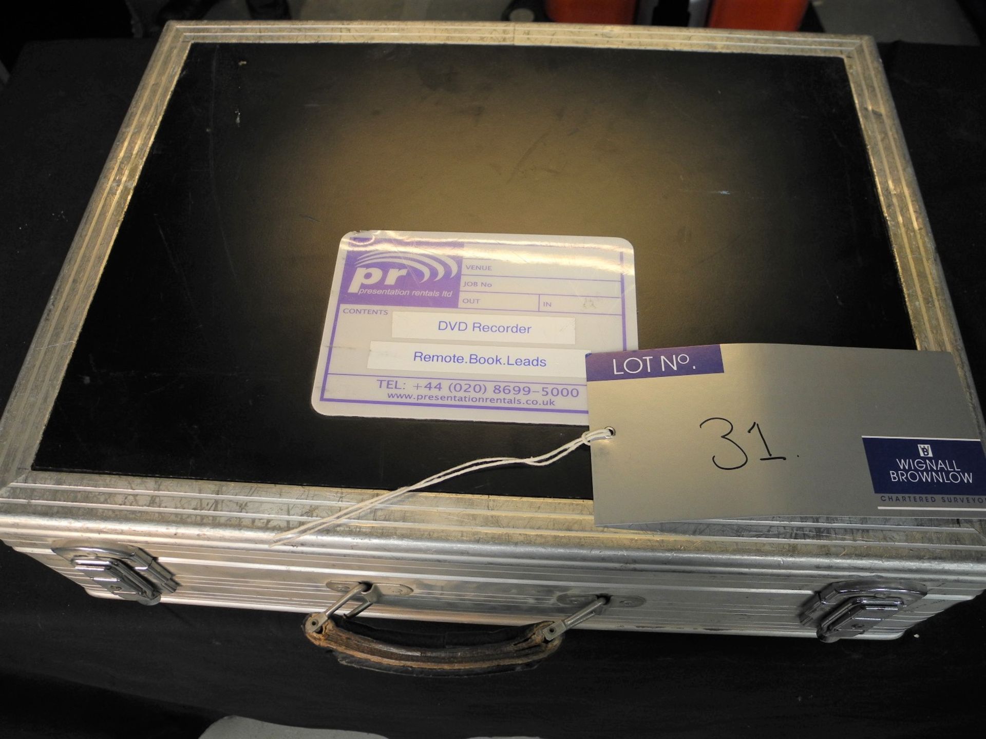 A Samsung DVD-R129 DVD Recorder in flight case, good condition-located at PR Live, Unit 6, Windsor - Image 3 of 3
