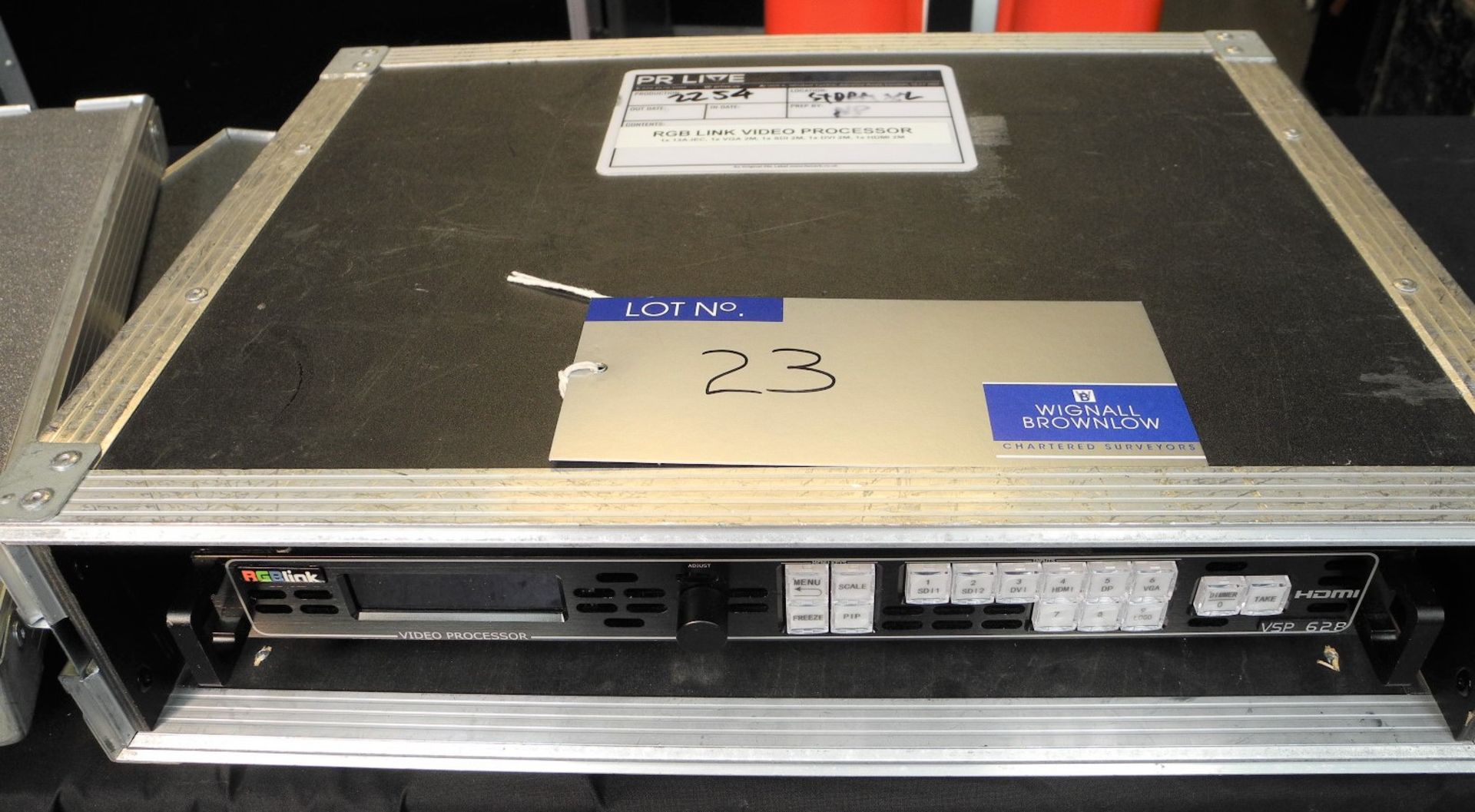 An RGB Link VSP 628 Video Processor in flight case, full working order, good condition-located at PR - Image 3 of 3