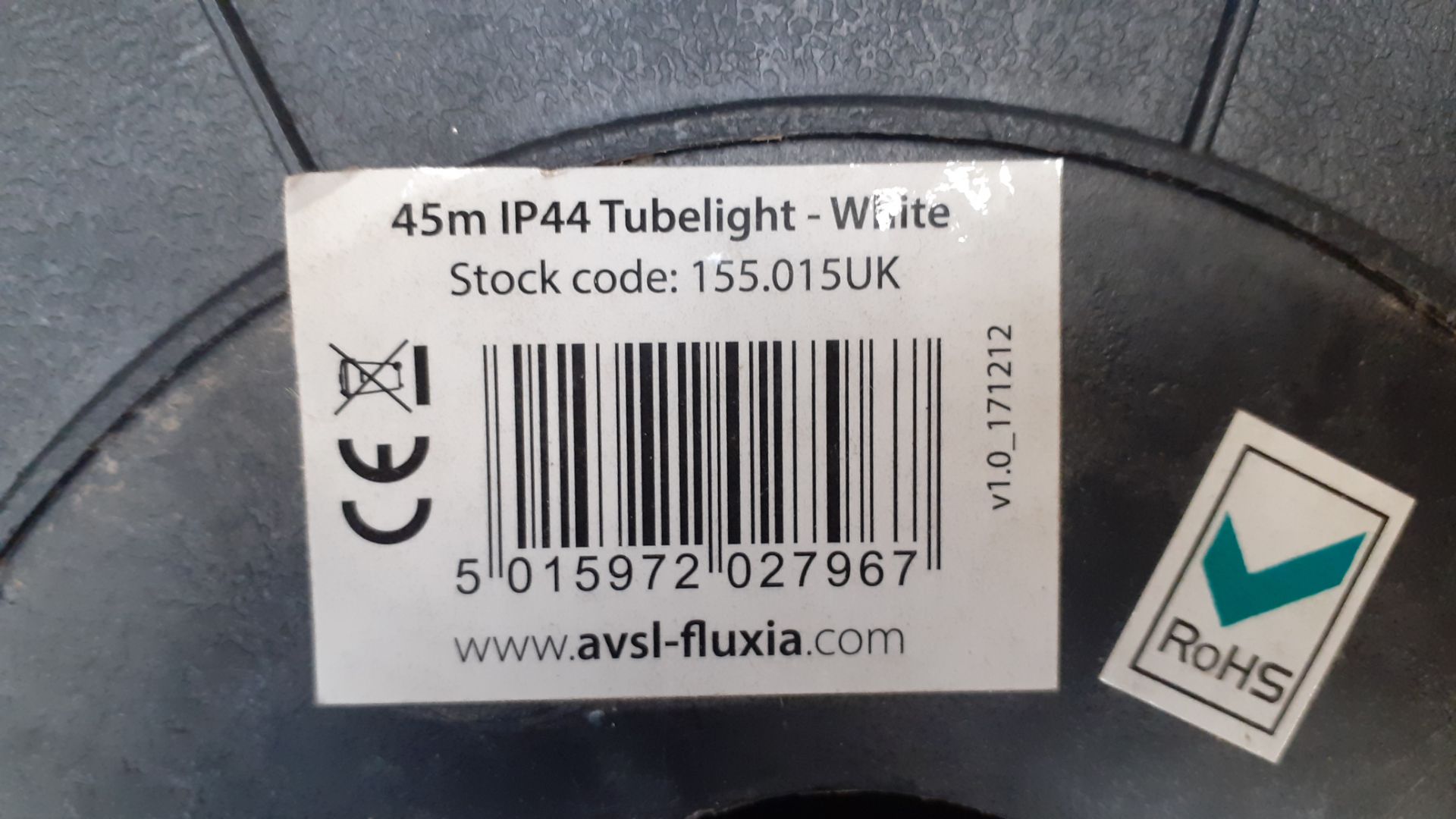 Approx. 15m avsl-fluxia IP44 White Rope Light with 2 x 13a live ends; 6 x dead ends; input - Image 2 of 3