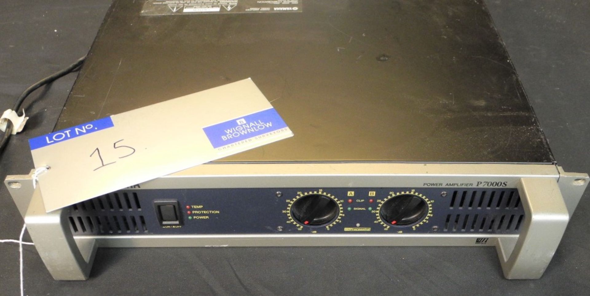 A Yamaha P7000S Power Amplifier, 2 x 1100w @ 4ohms output, full working order, reasonable