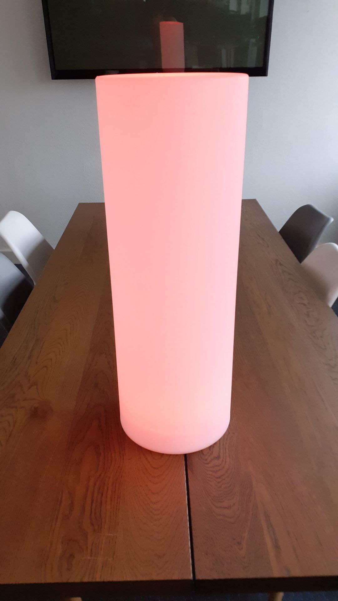 A Playlearn SLUF 70cm Light Up Cylinder with Power Supply and Remote Control (good condition, - Image 8 of 10