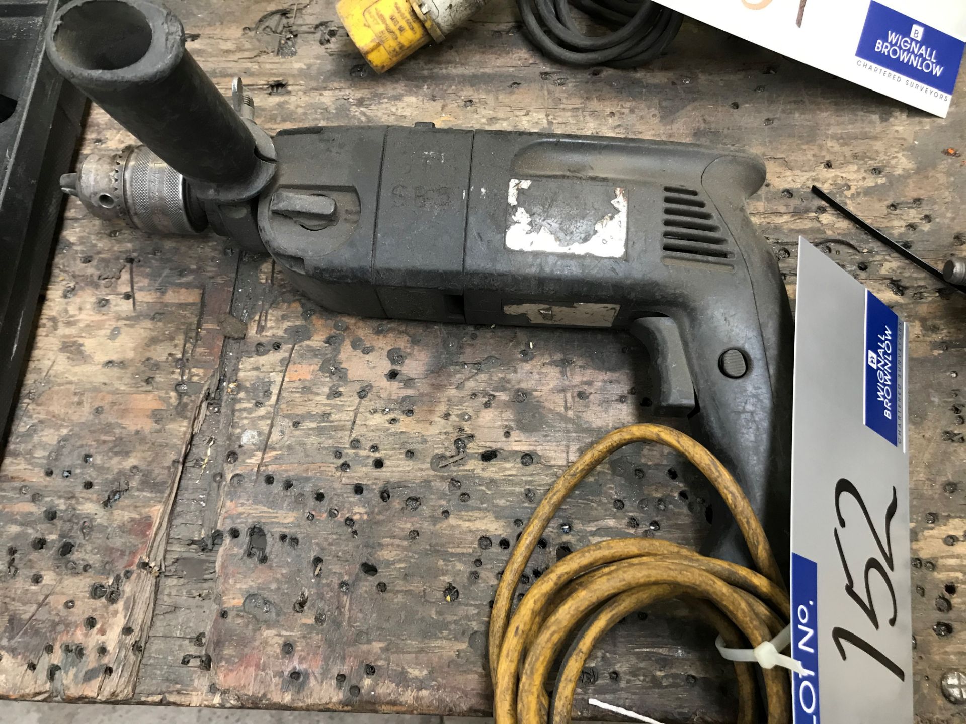 A 110v Electric Drill.