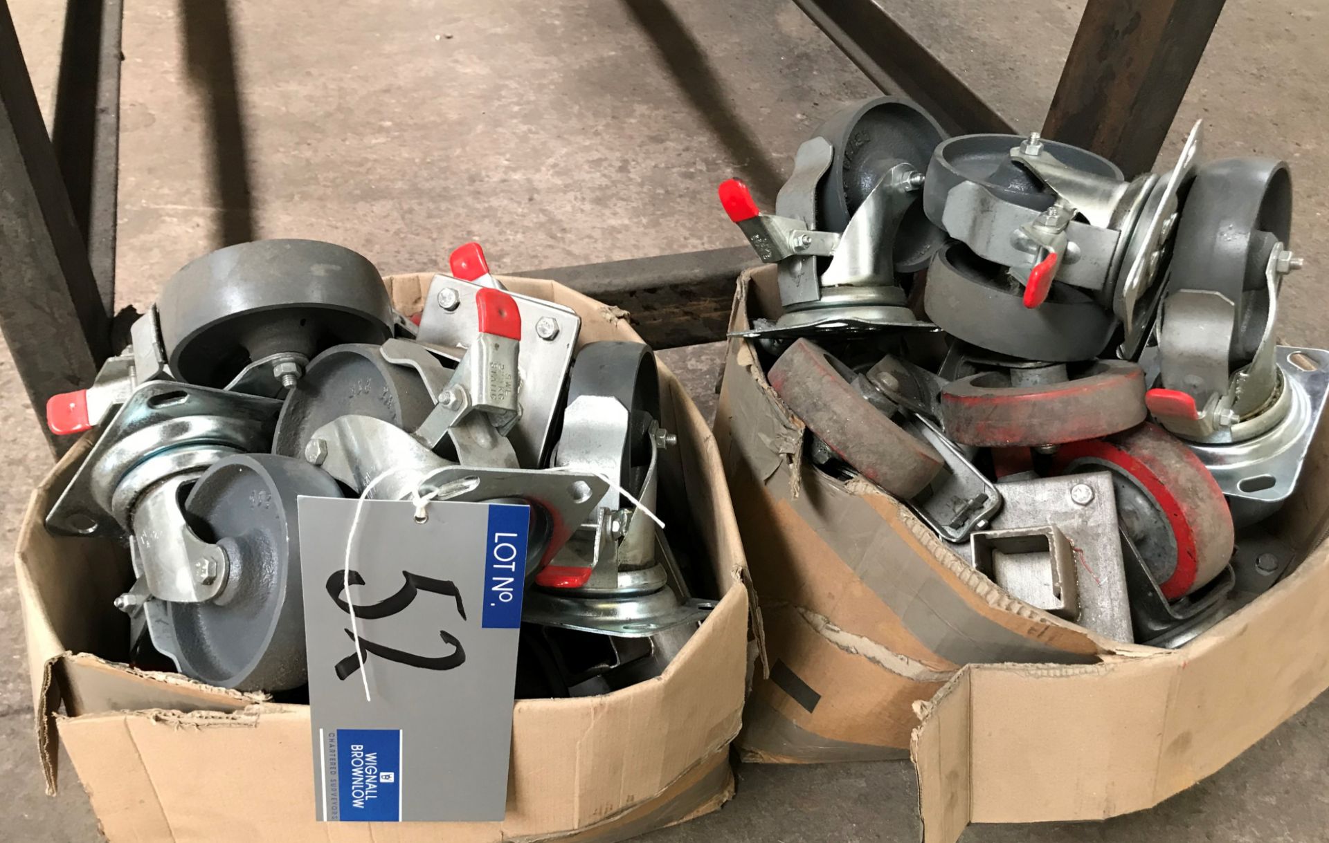 A Large Quantity of Assorted Castors. - Image 2 of 2