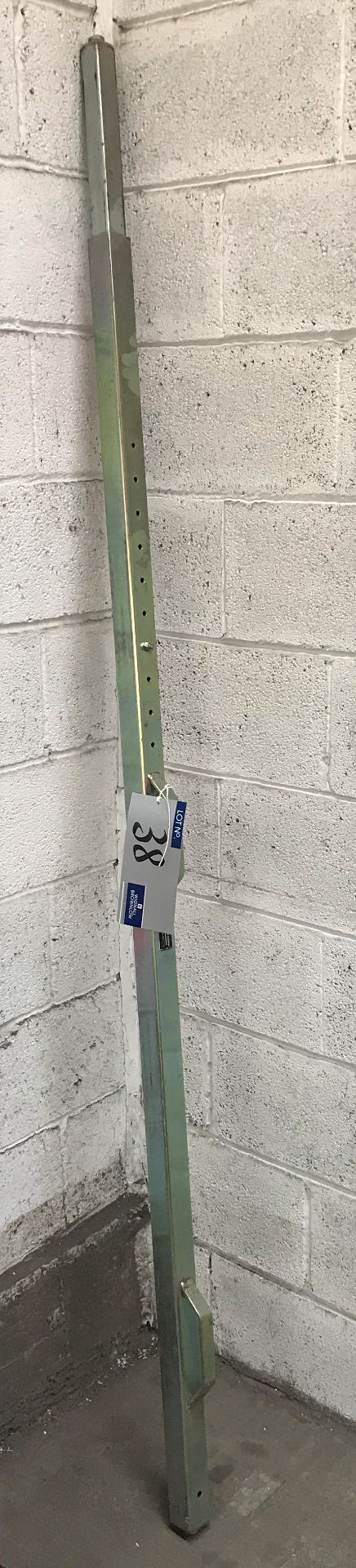 A Simark Engineering Adjustable Load Bar, 80in x 2in x 2in.