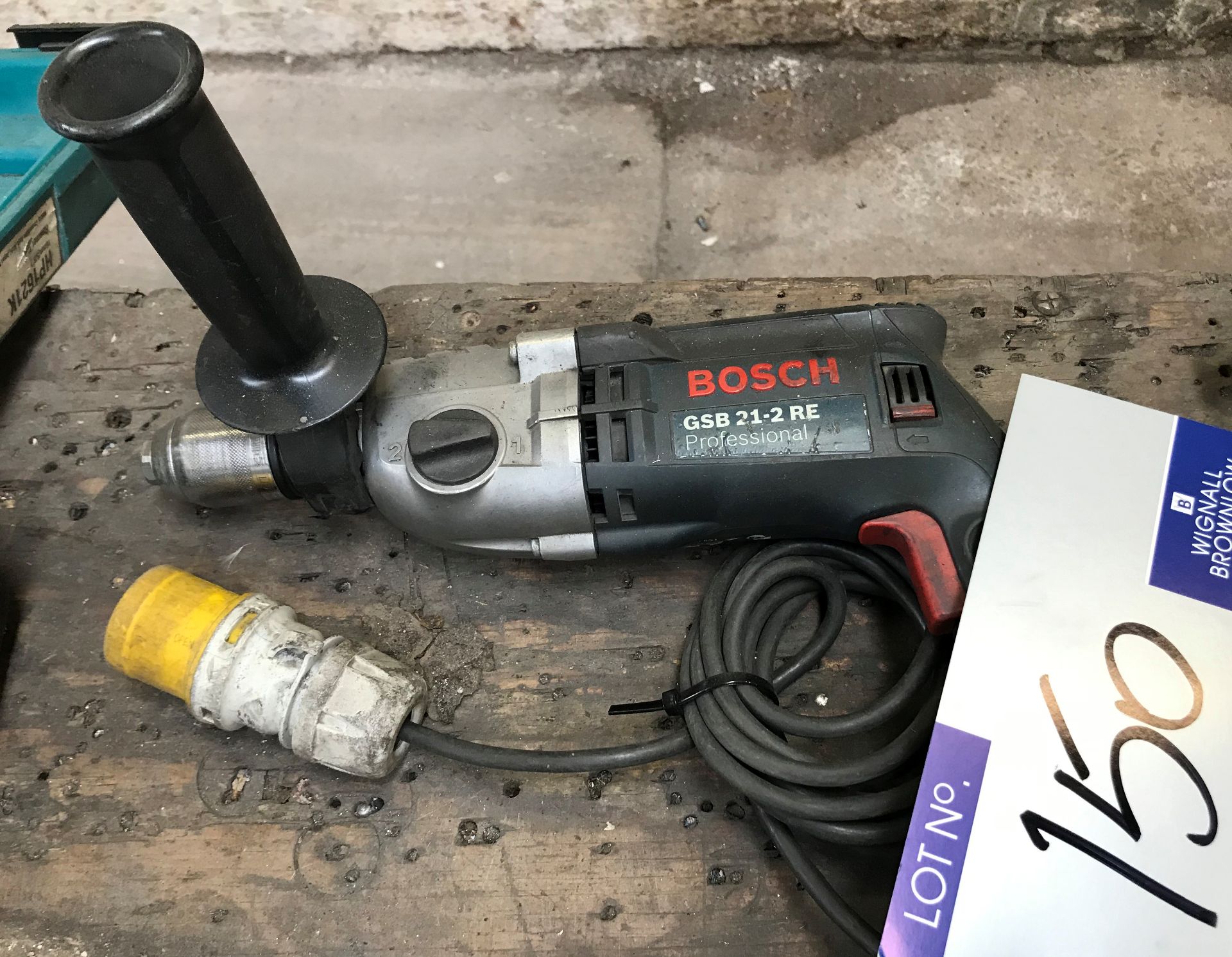 A Bosch Professional GSB21-2RE Drill, 110v.