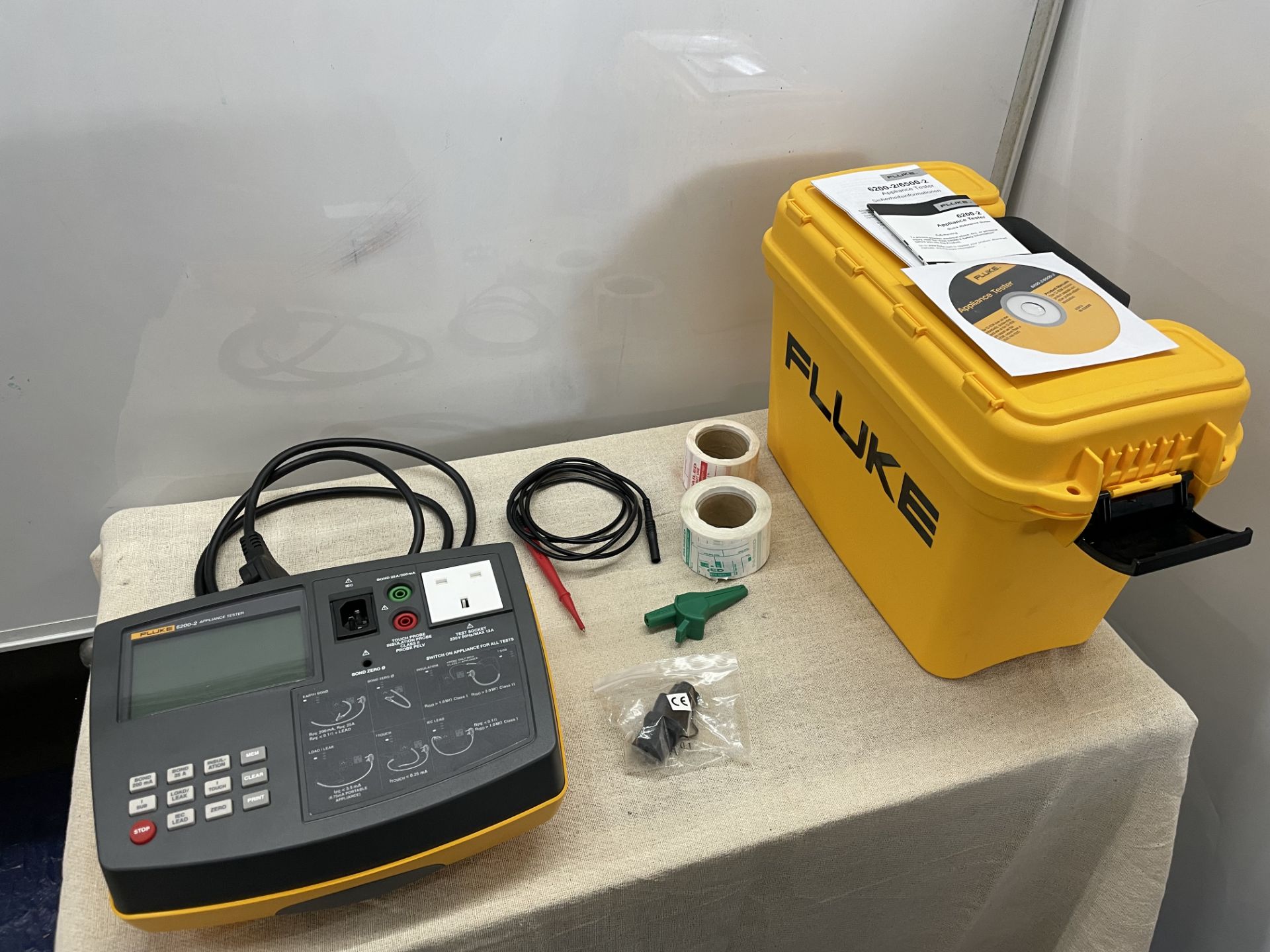 A Fluke 6200-2 Portable Appliance Tester (excellent condition)-located at Pro Event Solutions,
