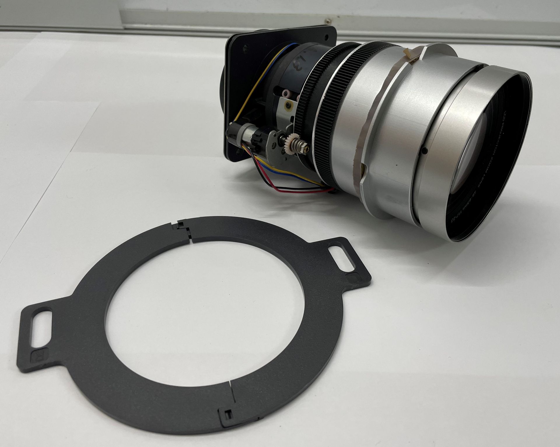 A Sharp 49-63mm 1:17-2.3 Lens for XG-P20X Projector with Blanking Ring (ex hire, in working