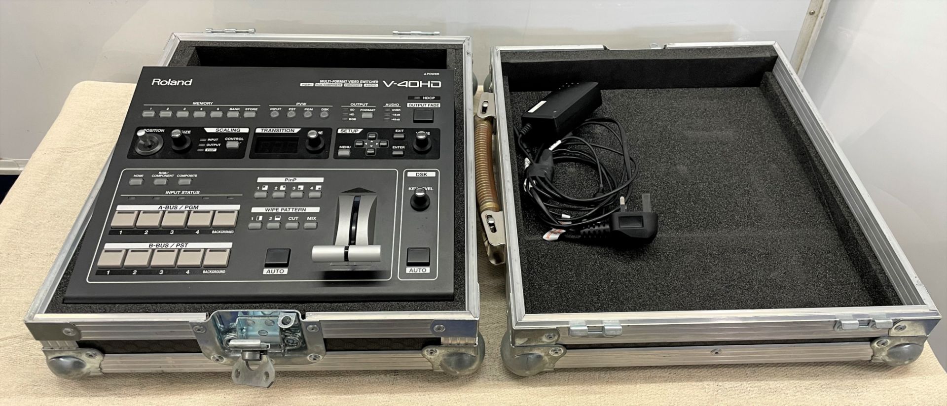 A Roland V-40HD Video Mixer (ex hire, excellent condition)-located at Pro Event Solutions,