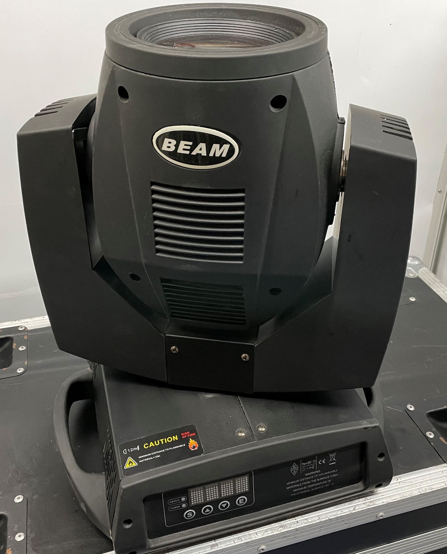 4 BEAM Model QF-2017B 200W Moving Head Spot Lights (ex hire, used condition)-located at Pro Event - Image 2 of 4