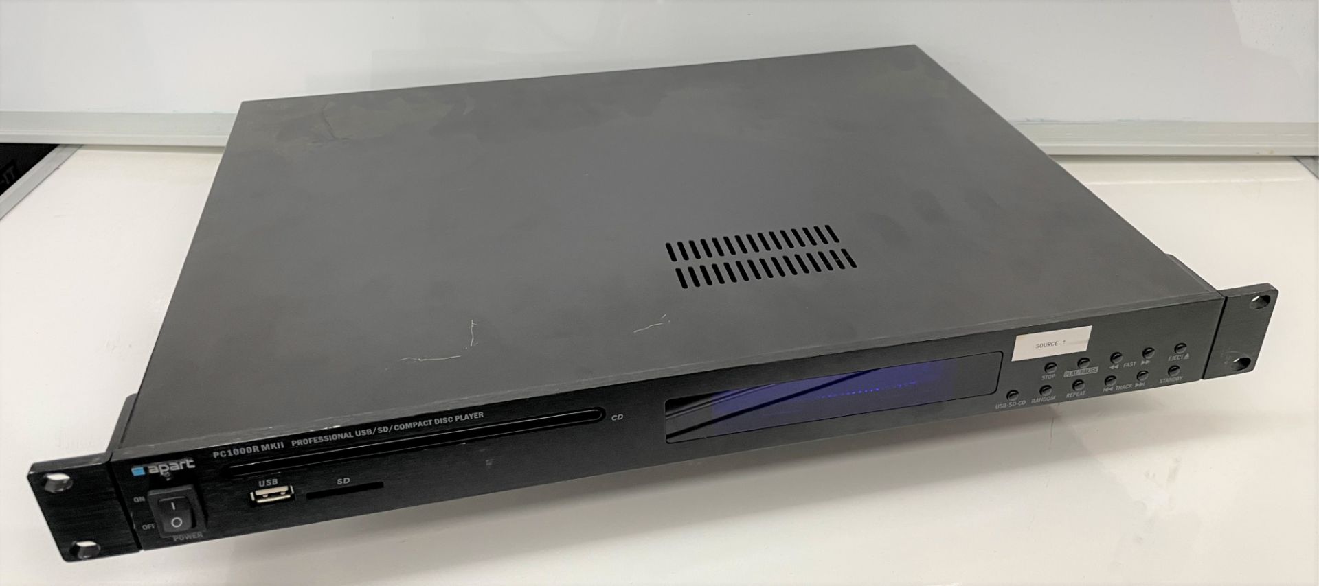 An Apart PC1000R MKII Professional Multi Source Player (ex hire, used condition)-located at Pro