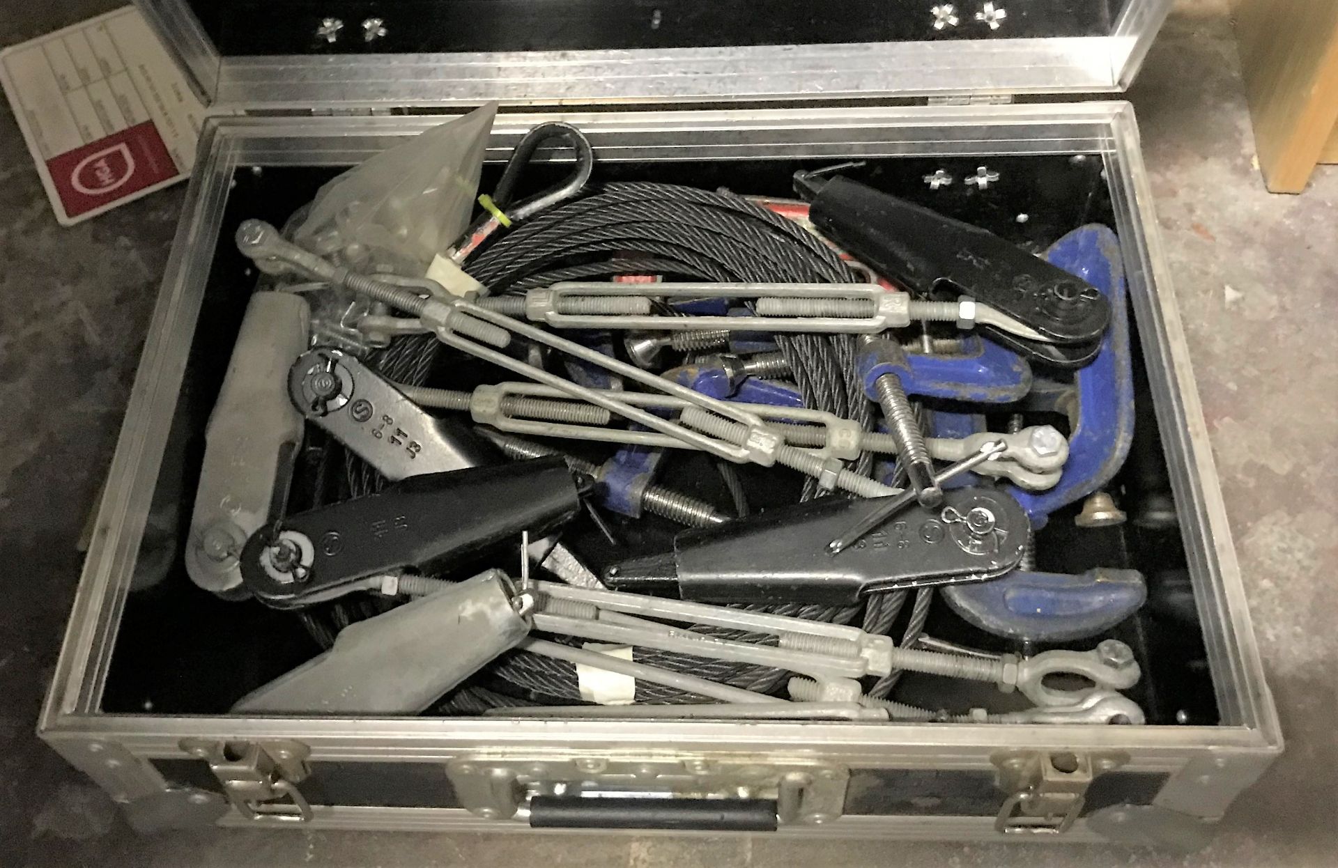 Assorted Flying Gear, Set Steels, and Stage Safety Equipment in 3 Flight Cases (located at Unit 2, - Image 2 of 5