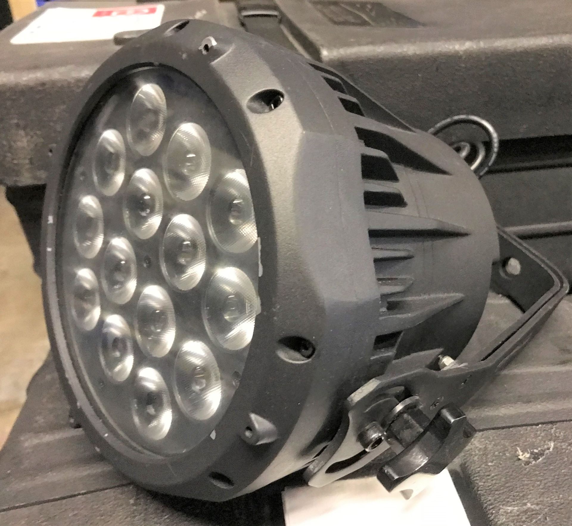 4 Chauvet COLORado 1 Tri Tour LED Wash Lights with Flight Case, 755mm x 490mm x 365mm (located at