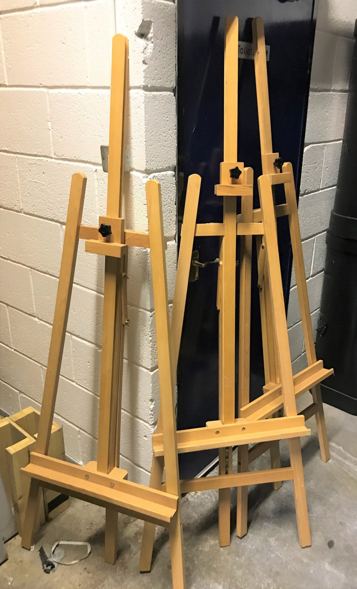 3 Wooden Artists Easels (located at Unit 2, Dewhurst Row, Bamber Bridge, Preston, Lancashire, PR5