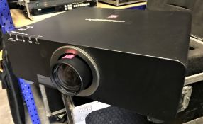 A Panasonic PT-DZ770 WUXGA DLP Projector No.SH3512044 with Standard Zoom Lens and BSH Flight Case,