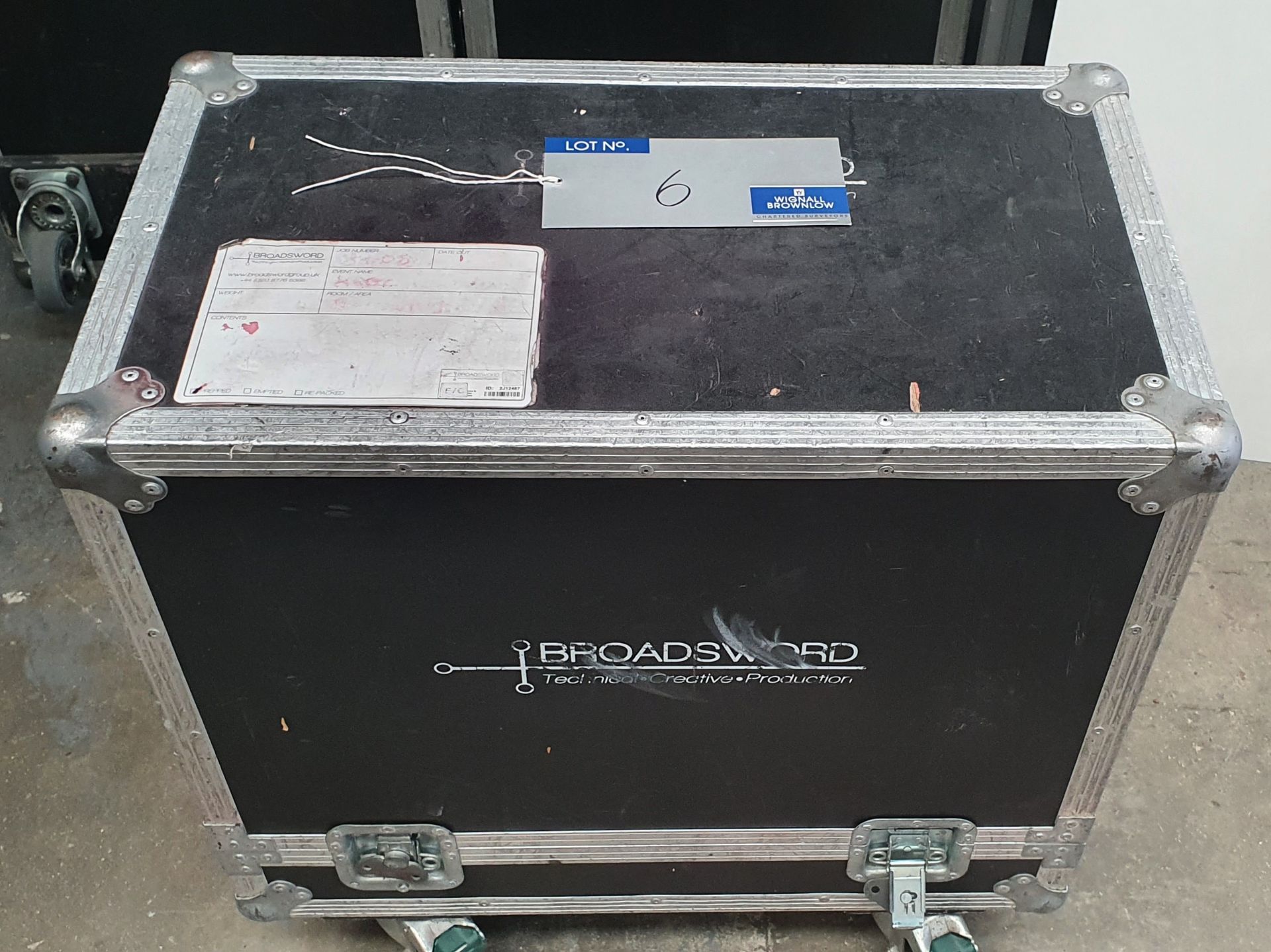 A Pair of Black Nexo PS10 Full Range Loudspeakers with mobile flight case. - Image 5 of 5