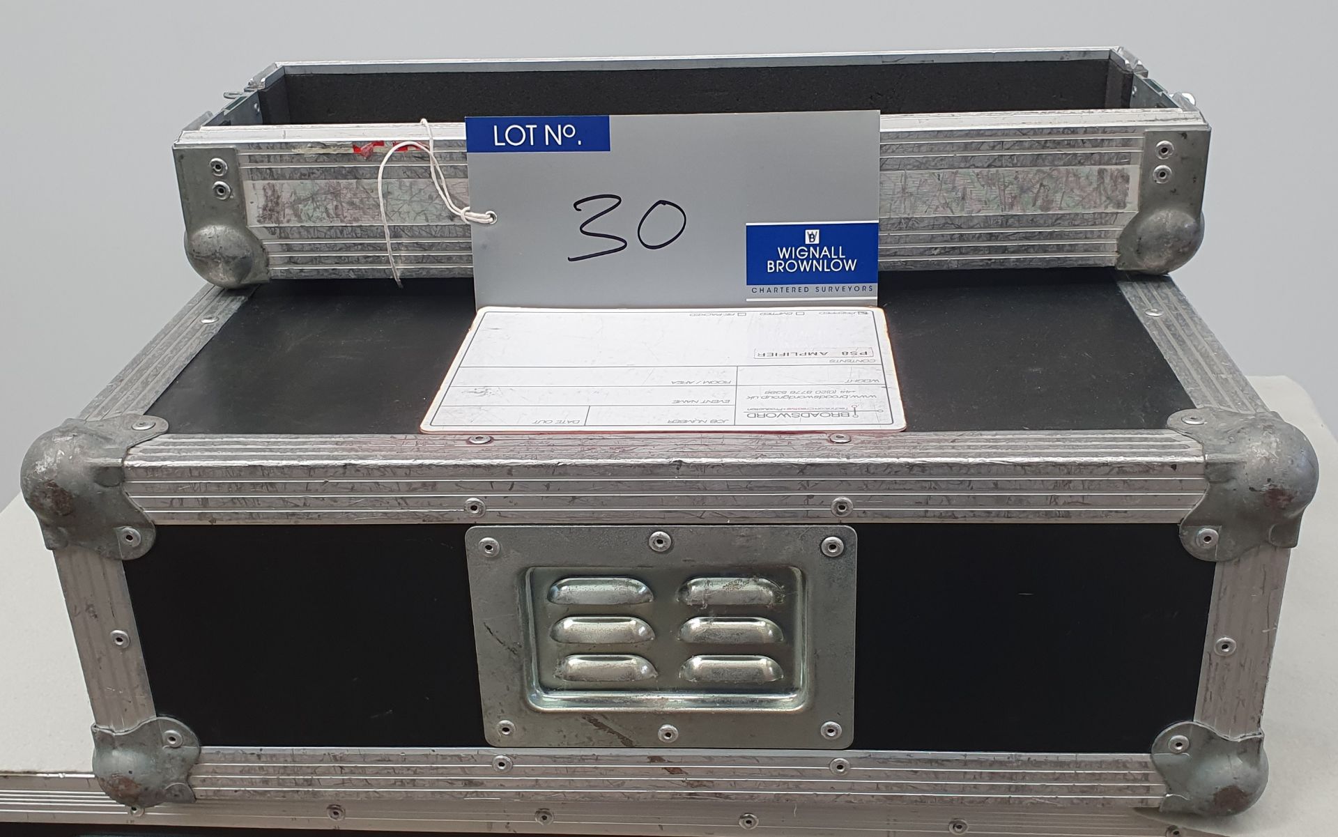 A Nexo PS8 Amplifier No.40988 with flight case, 530mm x 530mm x 185mm (NB. heavy). - Image 3 of 3