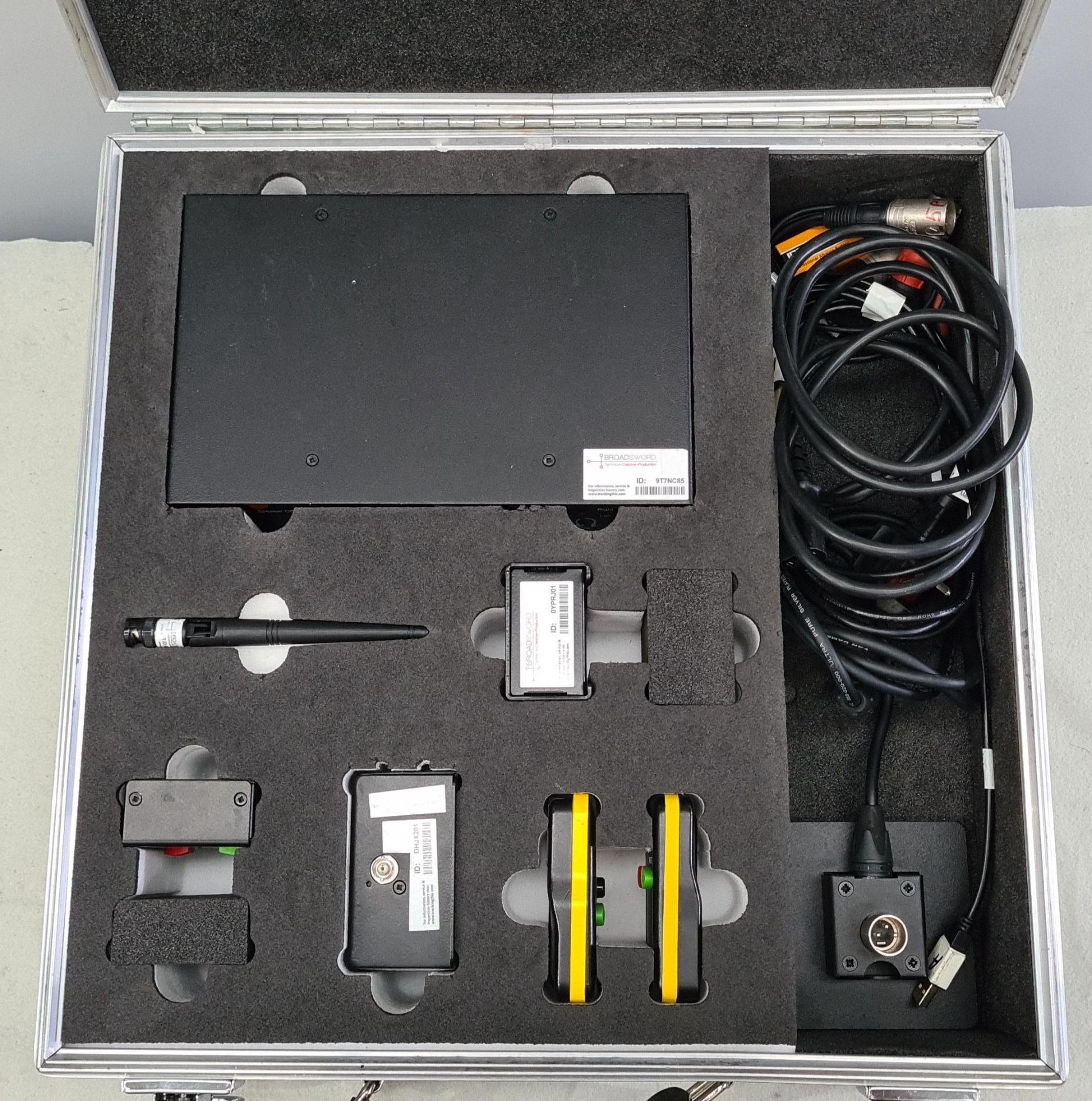 An Interspace Industries Mastercue V6 Presentation Cueing System with Interspace flightcase, 2