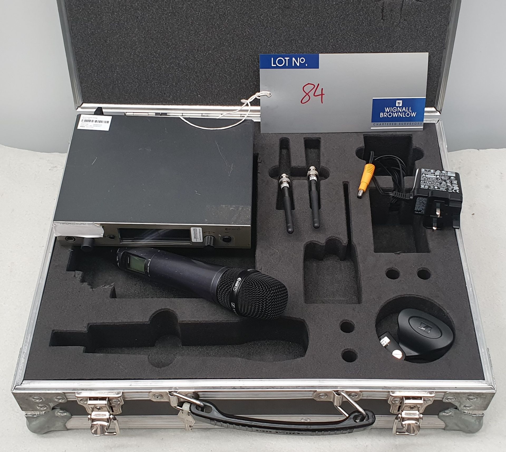 A Sennheiser Handheld Radio Microphone Kit comprising: 1 x EW300 G3 Receiver, 1 x Handheld - Image 2 of 2