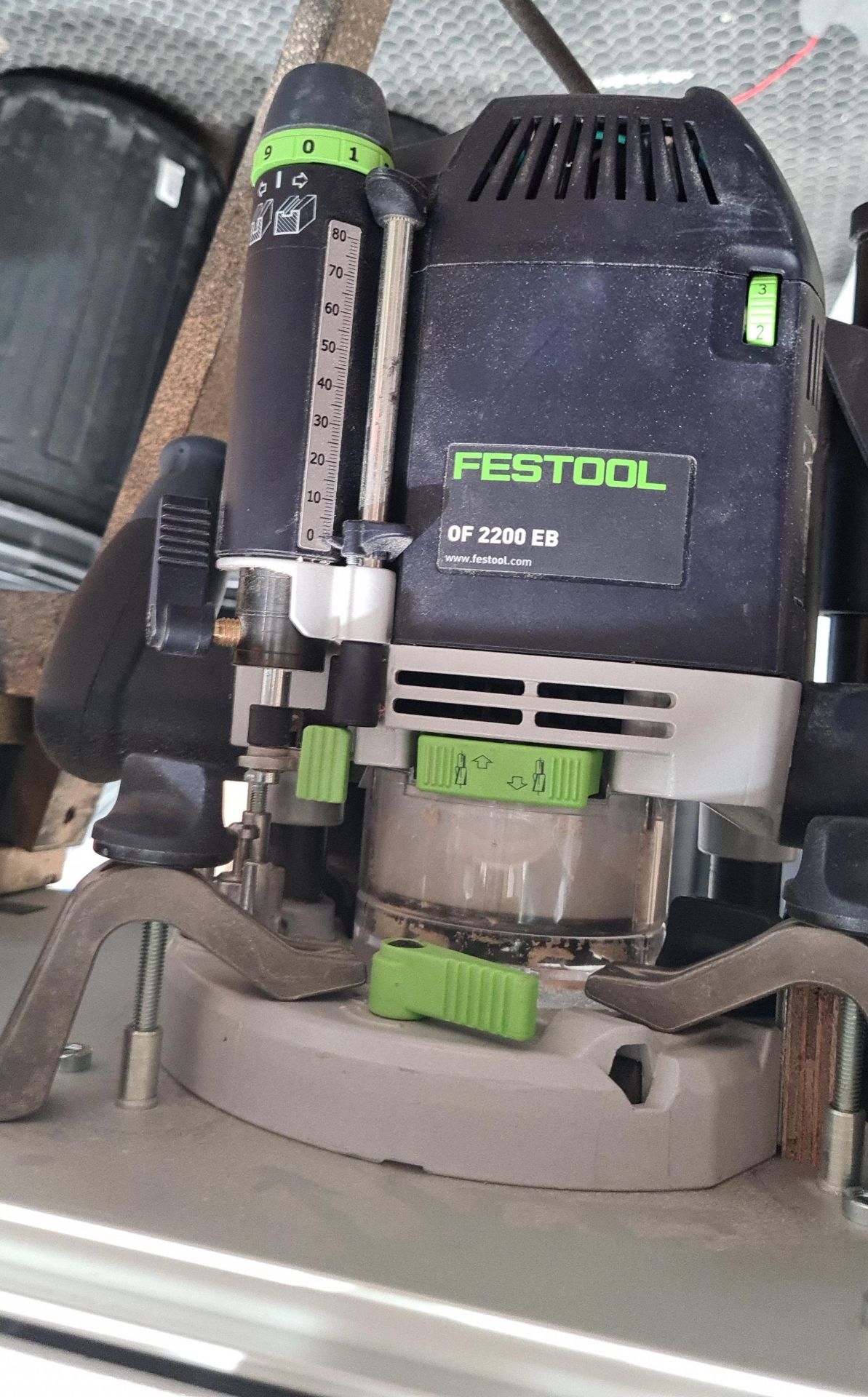 A Festool OF 2200 EB-Plus Router (240v) with CMS-OF Module Mounting Table. - Image 3 of 3