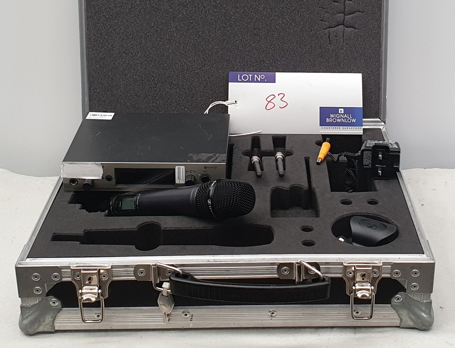 A Sennheiser Handheld Radio Microphone Kit comprising: 1 x EW300 G3 Receiver, 1 x Handheld - Image 2 of 2