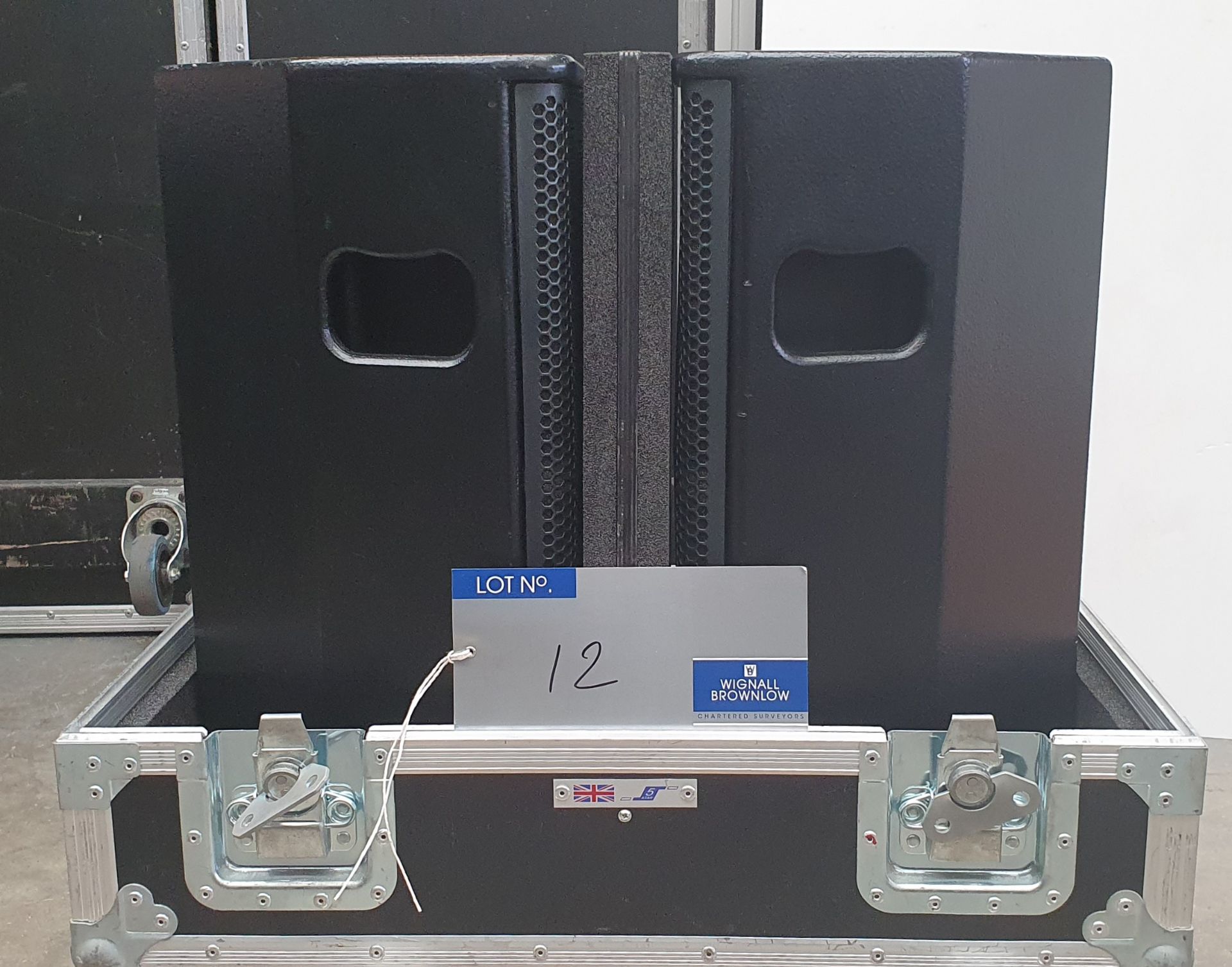 A Pair of Black Nexo PS10 Full Range Loudspeakers with 5star mobile flight case. - Image 4 of 4