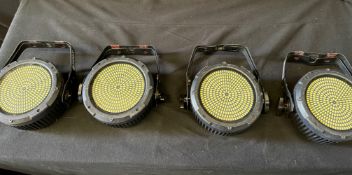 A Set of 4 Chauvet Strike 324 Strobe Lights, good condition, tested and working.