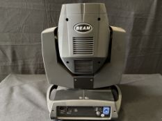 A Pair of Beam 200 Moving Head Fixtures, tested and working.