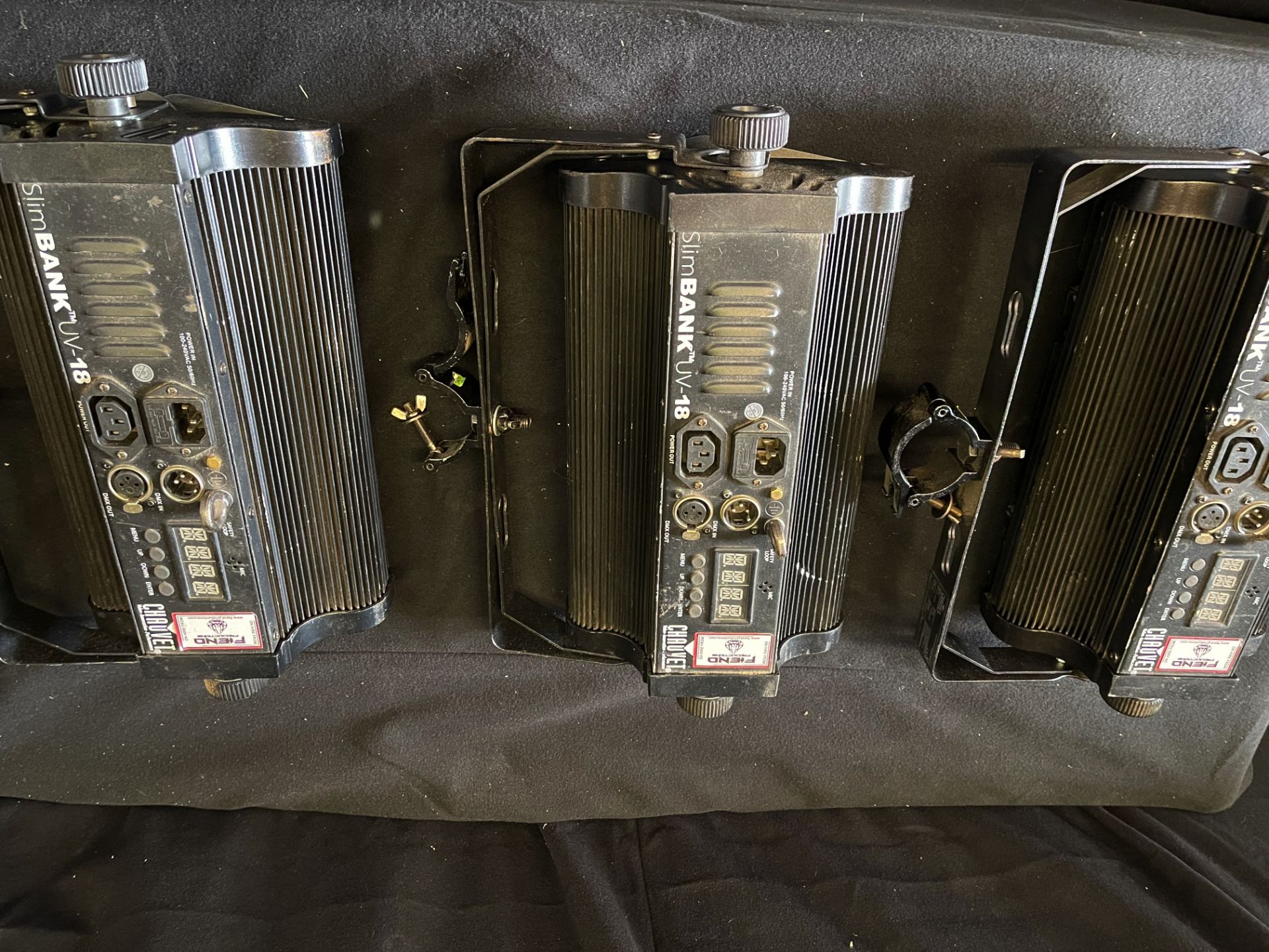A Set of 4 Chauvet Slimbank UV LED Floodlights, good condition, not tested. - Image 3 of 3