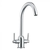NEW (M183) Prima Albany Dual Lever Mixer Tap - BPR2243. RRP £200.00.