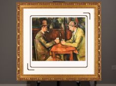 Limited Edition "The Card Players" by Paul Cezanne