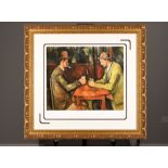 Limited Edition "The Card Players" by Paul Cezanne