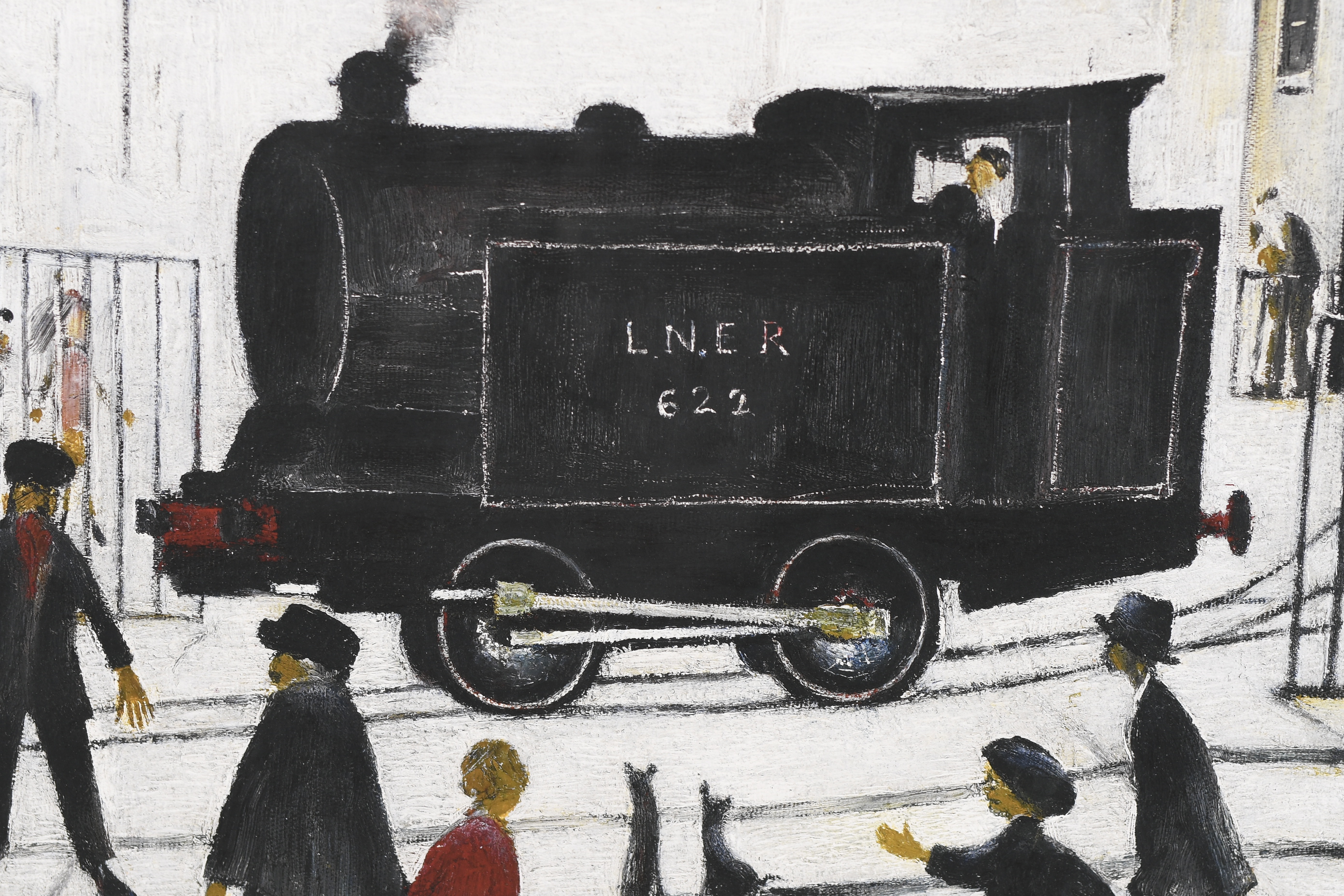 Limited Edition "Level Crossing, (1946)" by L.S. Lowry - Image 5 of 6