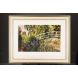 Limited Edition by Claude Monet. "Le Pont Japonaise". 1 of only 50 Published.