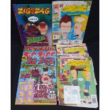 Vintage 10 Comics & Annuals Bevis & Butthead and Zig & Zag 1990's
