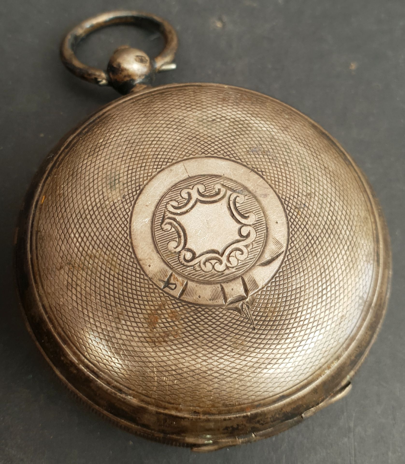 Antiques Silver Cased English Lever Pocket Watch - Image 4 of 4