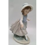 Vintage Lladro Figure 8 inches tall