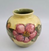 Vintage Pottery Moorcroft Vase 4 Inches Tall