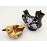 Antiques Pottery Bird Whistles One Bideford Pottery
