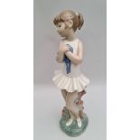 Vintage Lladro Ballet Figure 11 inches tall