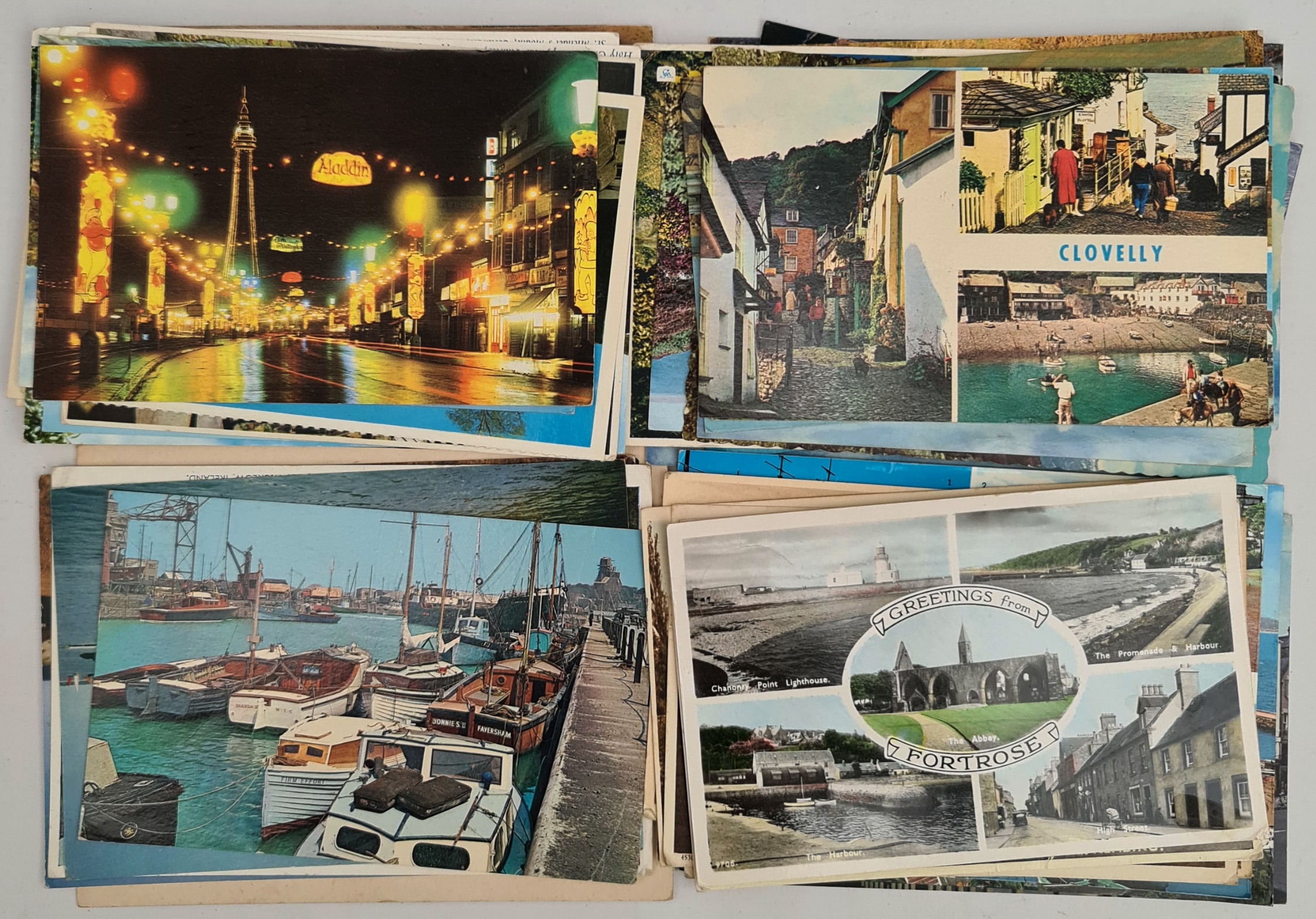 Vintage 50 Assorted Postcards