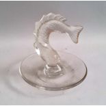 Vintage Lalique Fish Pin Dish