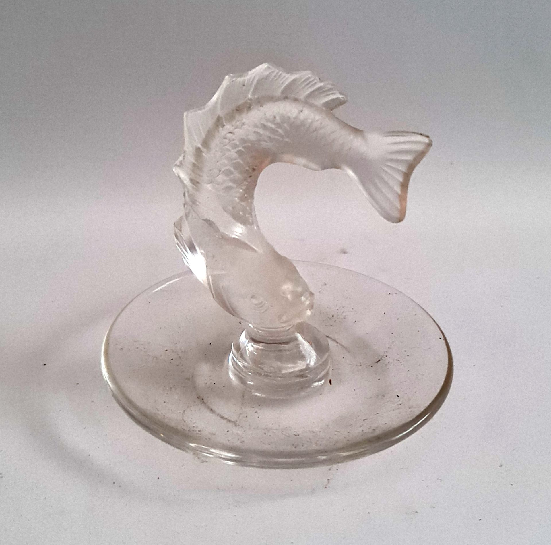 Vintage Lalique Fish Pin Dish