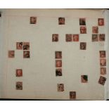Antique Parcel of 30 Great Britain Victorian 1d Red Postage Stamps