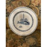 Bristol Tin-glazed plate C1760