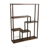 Chinese hardwood multi-tier display stand