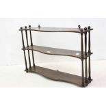 C19th hanging shelf’s