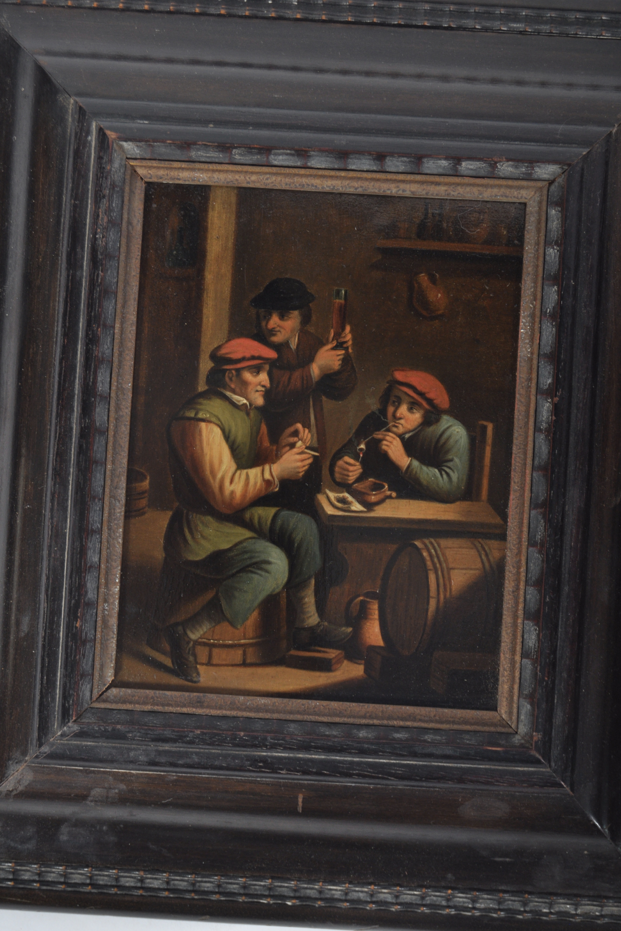 After David Teniers a pair of paintings of tavern scenes - Image 2 of 3