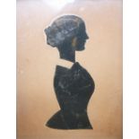 C19th silhouette in the manner of Miers