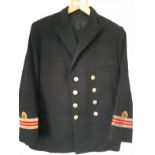 Two jackets and trousers royal navy