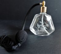 New Etched Glass Perfume Atomiser